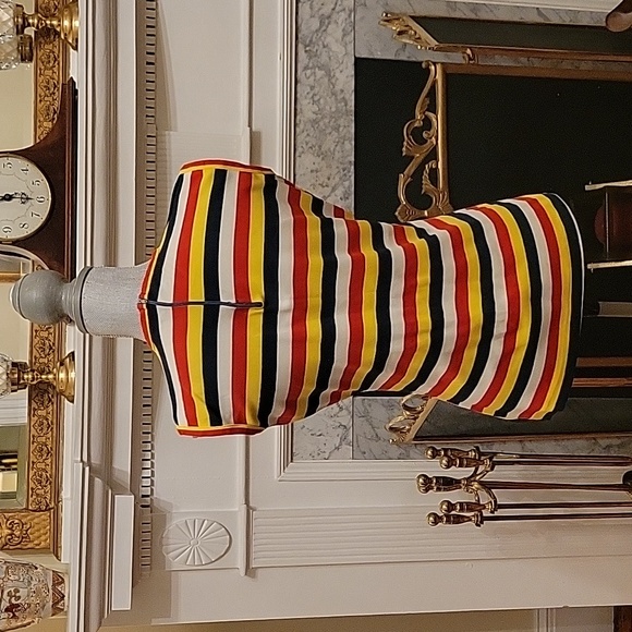 Vtg 60's Striped Top - Picture 5 of 8